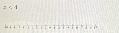 x<4</tex>