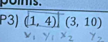 poms. 
P3) (1,4)(3,10)