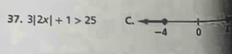 3|2x|+1>25