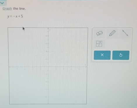 Graph the line.
y=-x+5
×