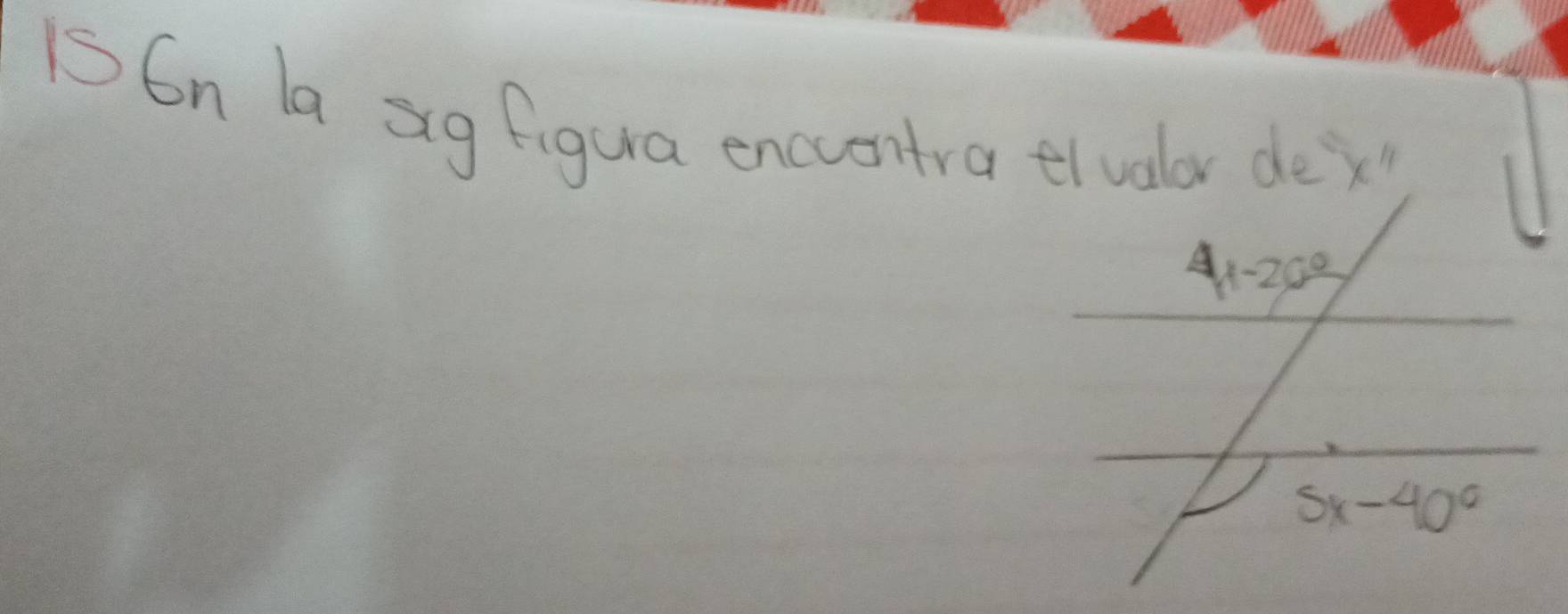 is 6n la sg figua enccentra tivalar de