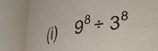 9^8/ 3^8