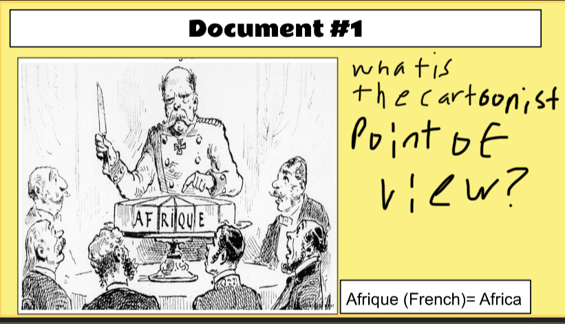 Document #1 
rique (French)= Africa