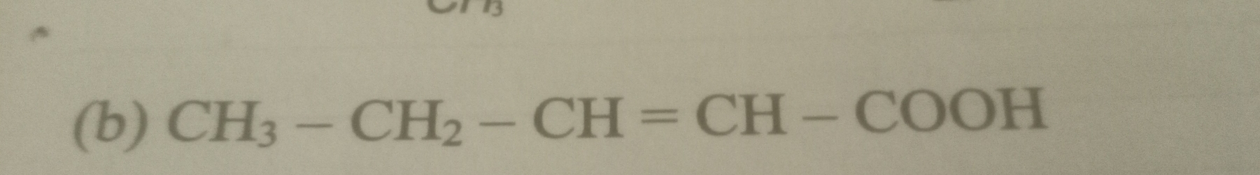 CH_3-CH_2-CH=CH-COOH