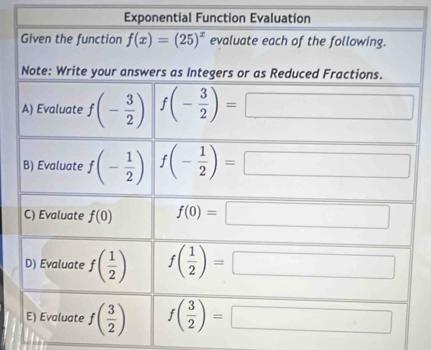 Exponential