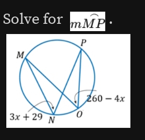 Solve for mwidehat MP