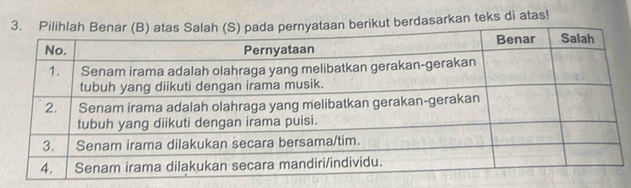 dasarkan teks di atas!