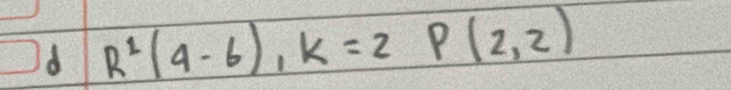 dd R^2(4-6), k=2P(2,2)