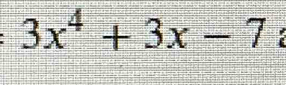 3x^4+3x-7