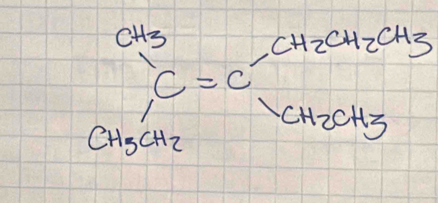 c=C^(CH_2)CH_2C=c^(CHzCH_2)CH_3
CH_5CH_2
CH_2CH_3