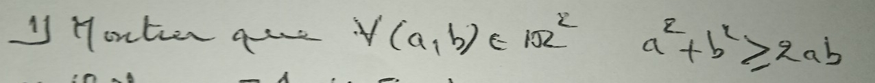 Hontien guve V(a,b)∈ 1Omega^2a^2+b^2≥slant 2ab