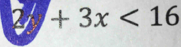 2+3x<16</tex>
78°