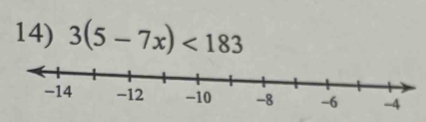 3(5-7x)<183</tex>