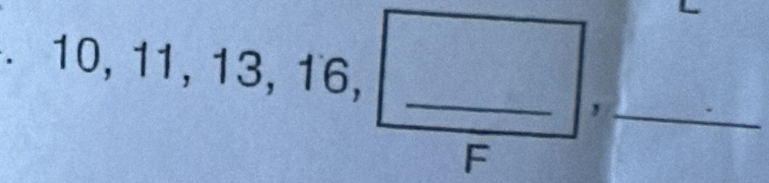 underline  ,_
F