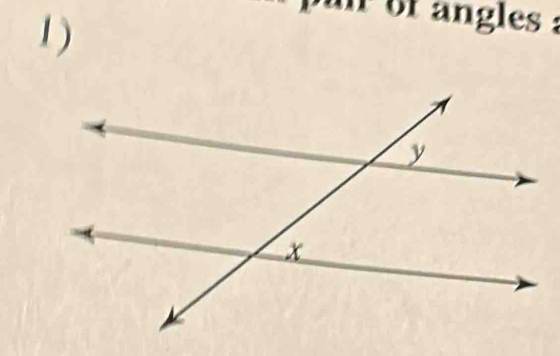 1 )
f of angles :