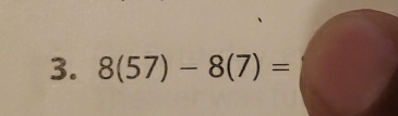 8(57)-8(7)=