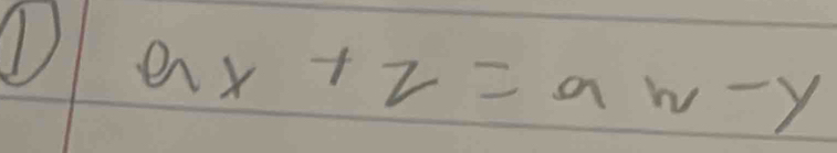 ax+2=ax-y