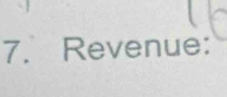 Revenue: