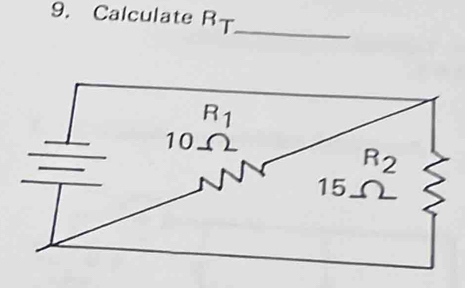 Calculate RT_