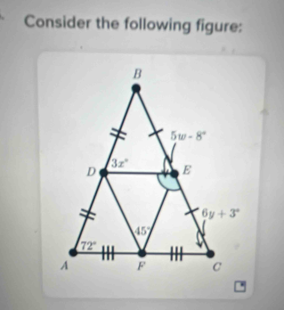 Consider the following figure: