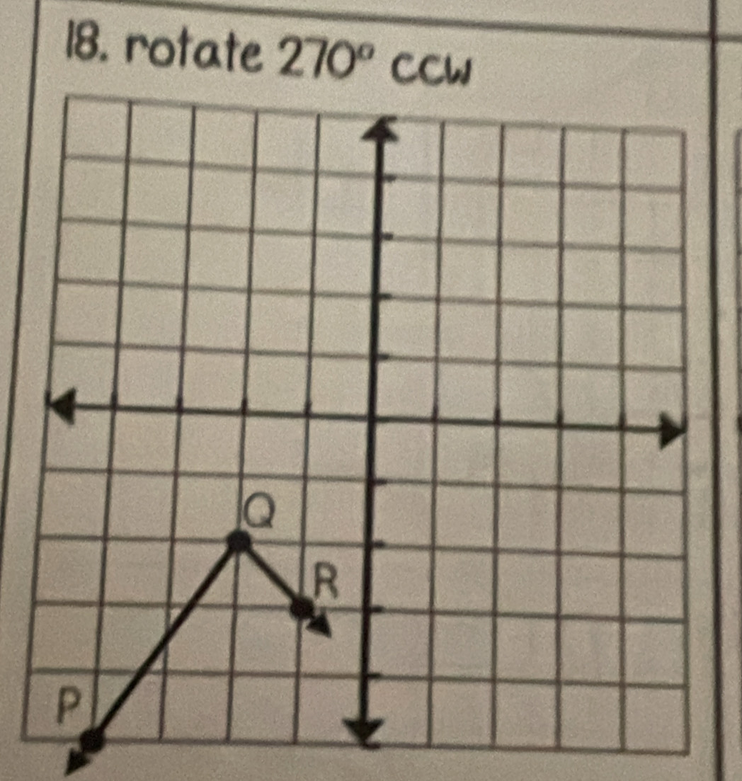 rotate 270°° C CW