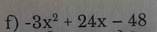 -3x^2+24x-48