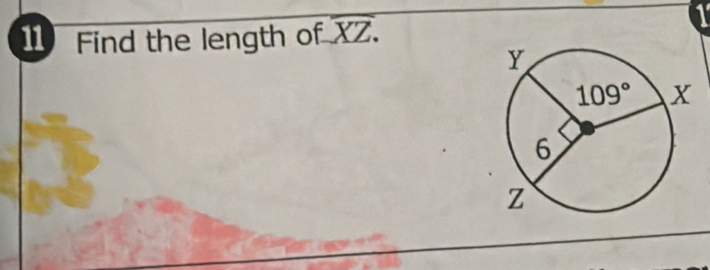 Find the length of overline XZ.
1