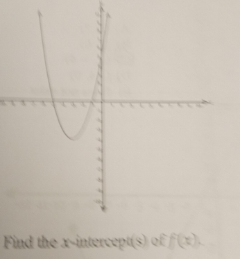 Find the x -interc p f(x)