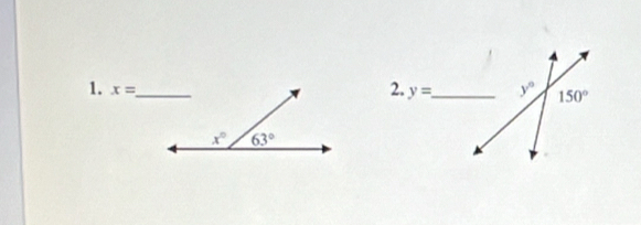 y= _ y° 150°