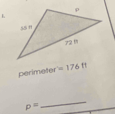 perimeter =176ft
p=
_