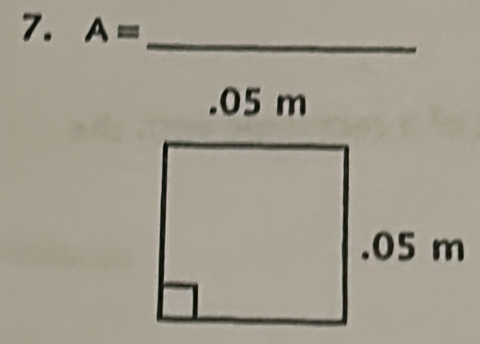 A= _