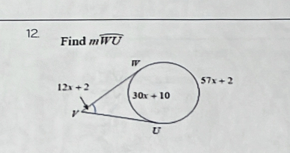 Find mwidehat WU