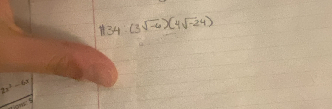 2x^2-6x
tions: S