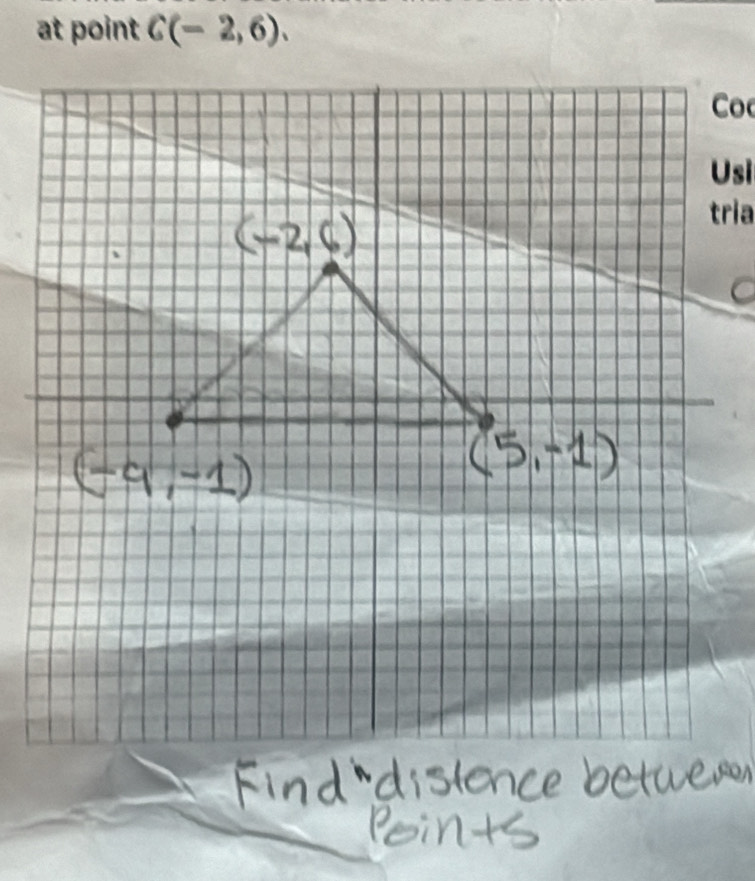 at point C(-2,6). 
tria