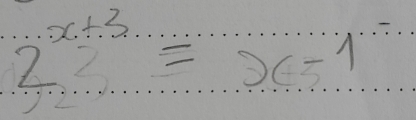 2^(x+2)=2