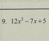 12x^2-7x+5