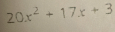 20x^2+17x+3