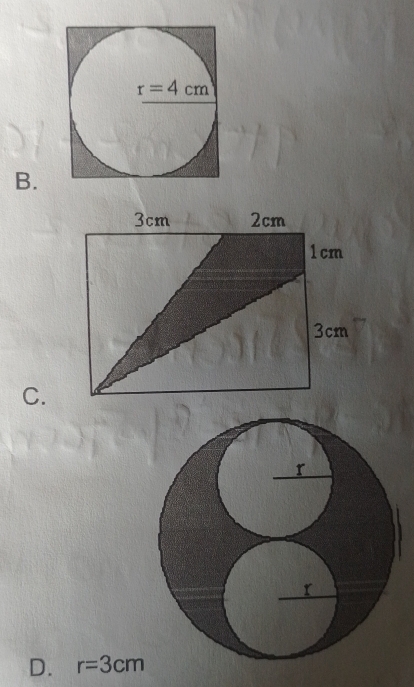 r=3cm