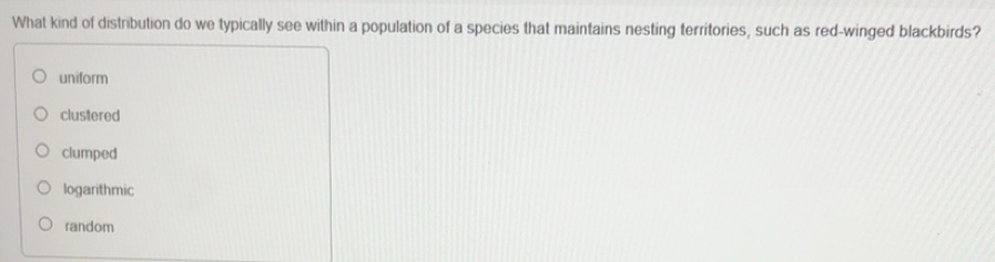 Solved: What kind of distribution do we typically see within a ...