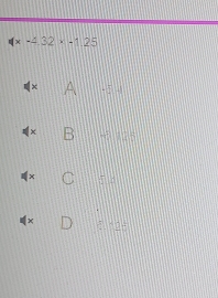 4x-4.32* -1.25
× A +□
× B 6 1

× 1 0 - frac 3