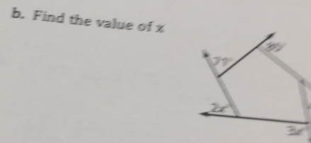 Find the value of z
35°
71°
2x°
3r°