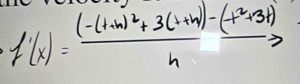 f'(x)=frac (-(+ln )^2+3(1+ln ))-(1^2+3xto