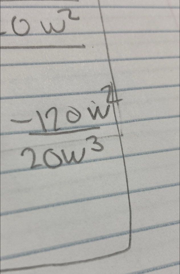 frac frac (6w)^2-4w^3 20w^3