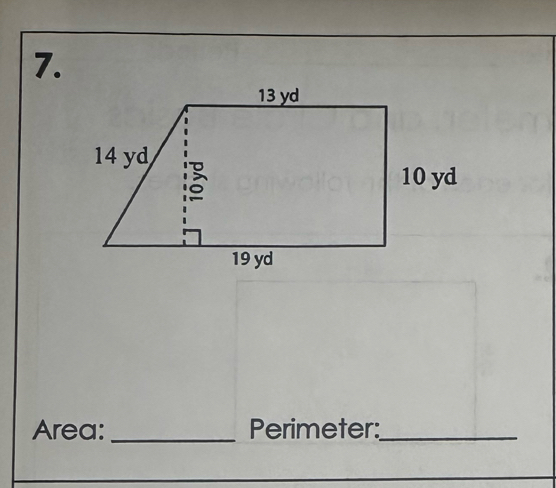 Area: _Perimeter:_