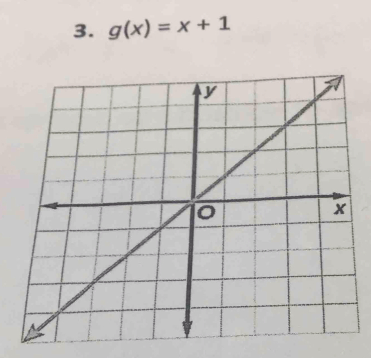 g(x)=x+1