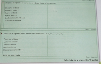 #
Valor total de la evaluación: 10 puntos