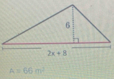 A=66m^2