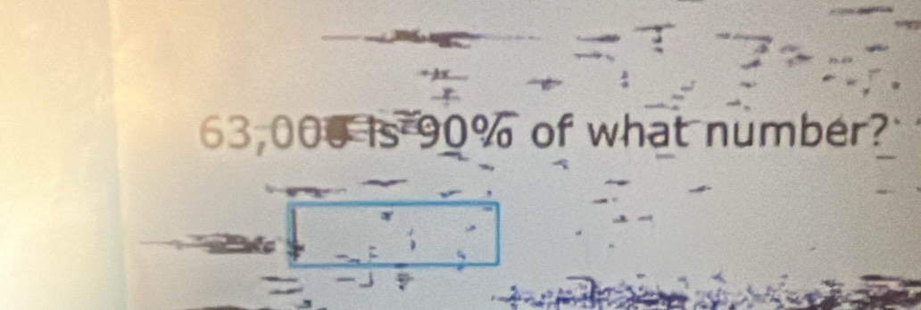 000 is 90% of what numbér?