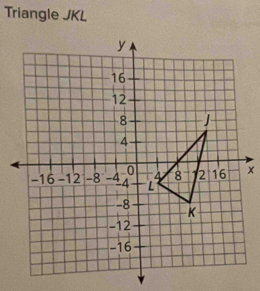 Triangle JKL