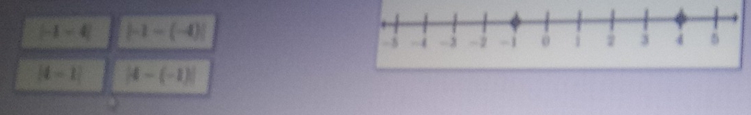 |-1-4| |-1-(-4)|
|t-1| |4-(-1)|